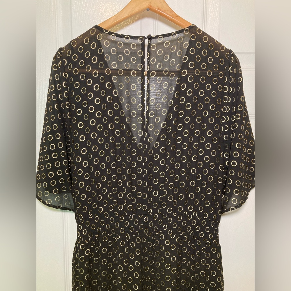 ModCloth Size 1X Luxe at Me Metallic Jumpsuit - Picture 7 of 15